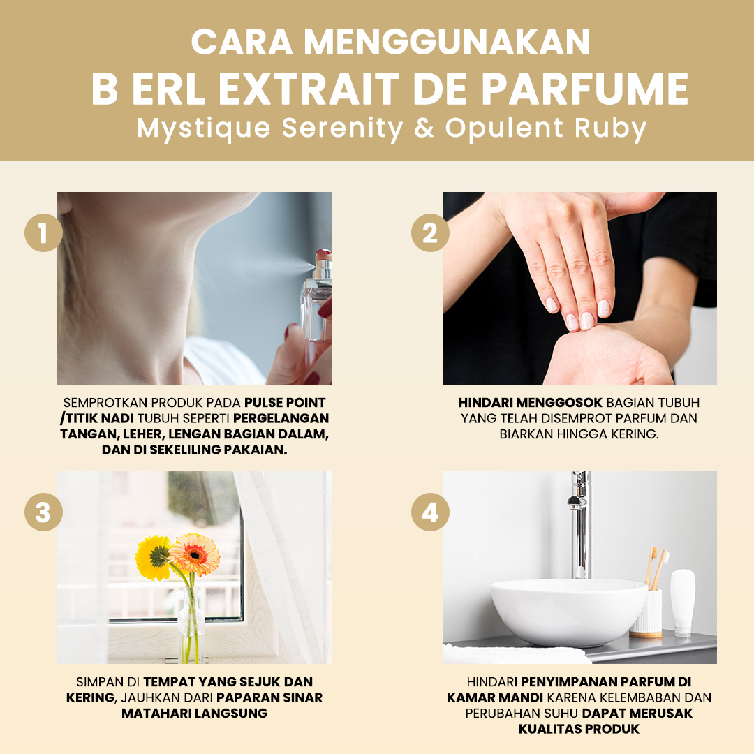 B ERL EXTRAIT DE PARFUME MEMORIES OF HAPPINESS
