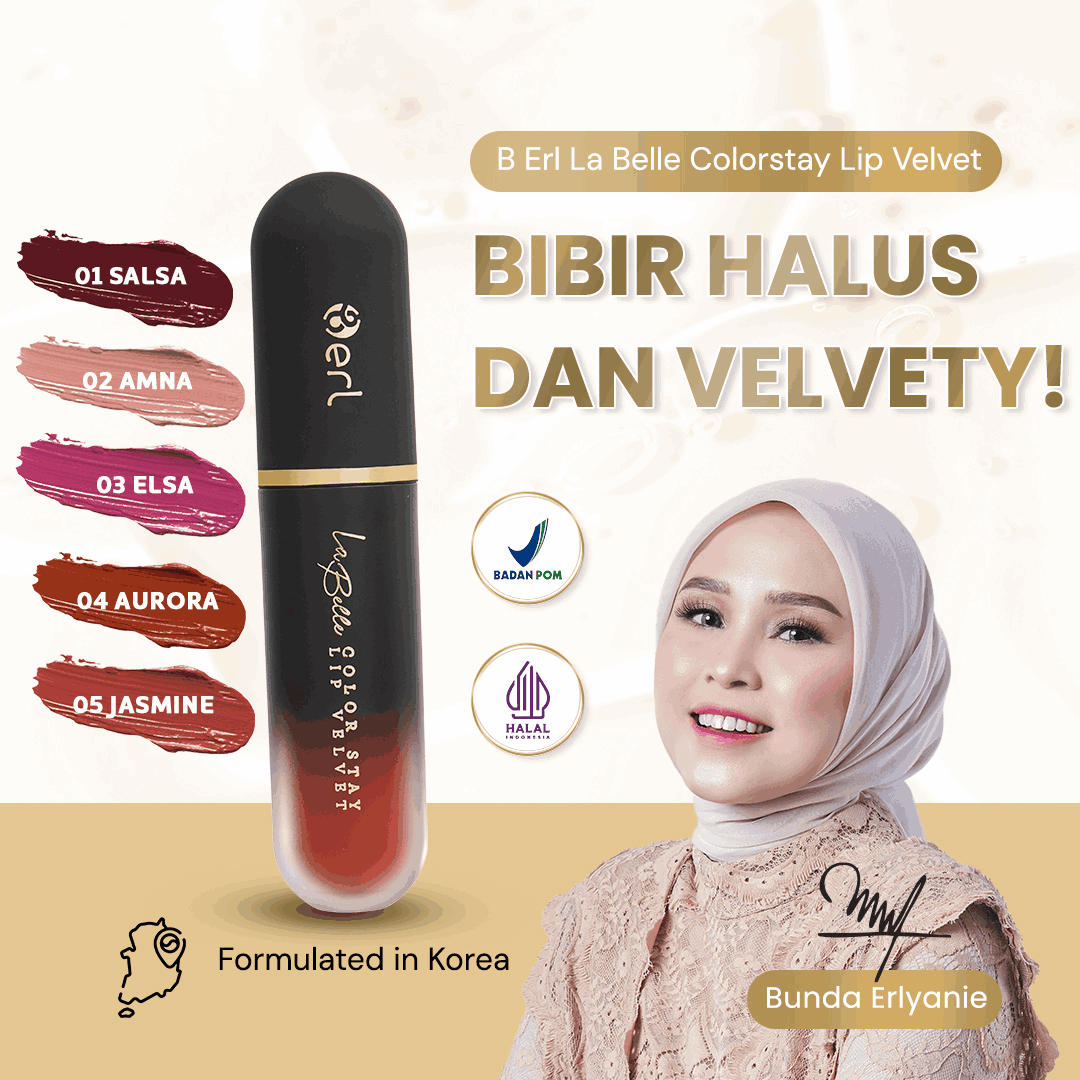 B ERL LA BELLE COLORSTAY LIP VELVET SALSA