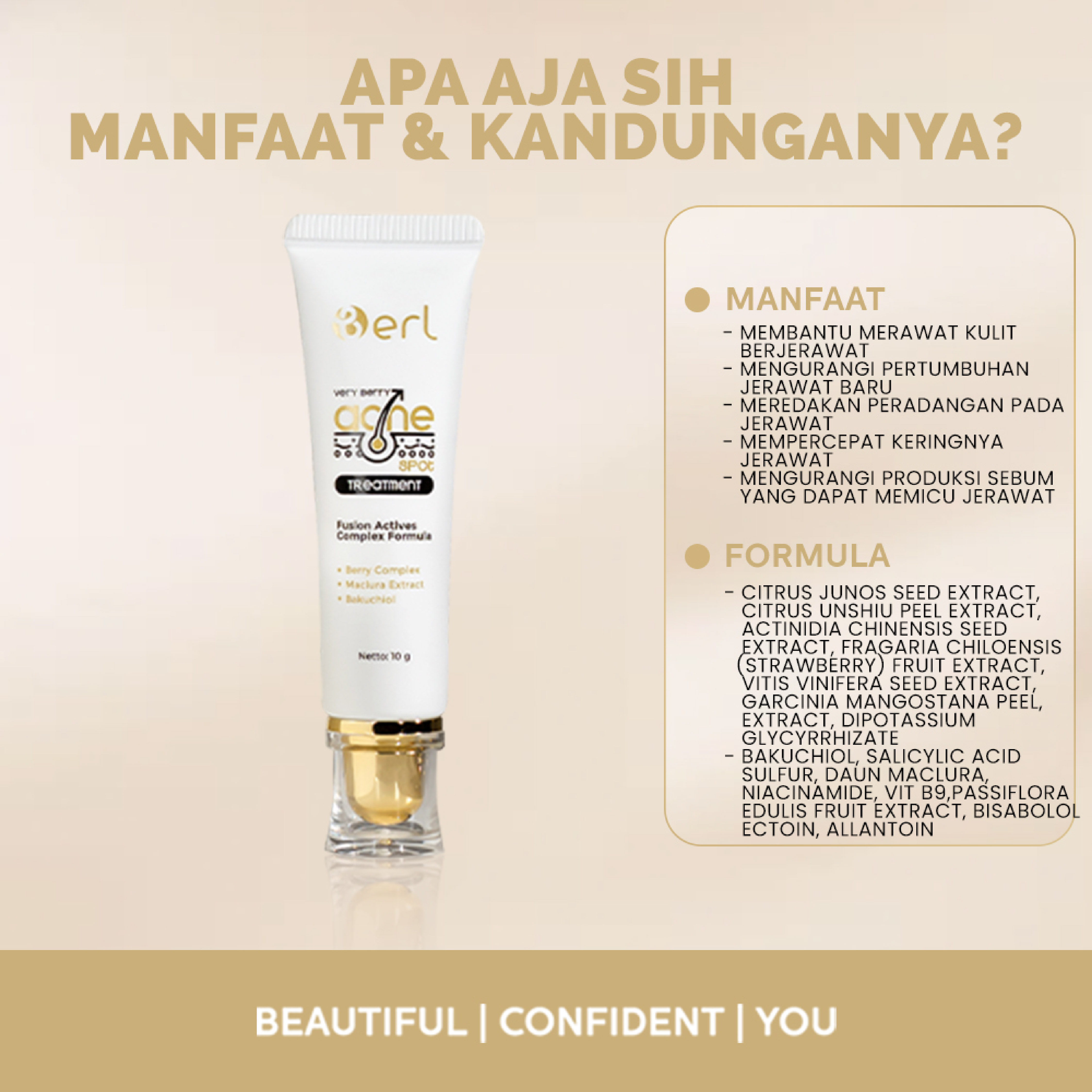 B ERL VERY BERRY ACNE SPOT TREATMENT